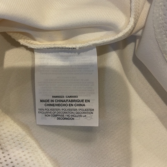 Nike Men's Taped Retro Track Full Zip Jacket White Large AJ2681 133 NEW W Tags - Picture 5 of 9